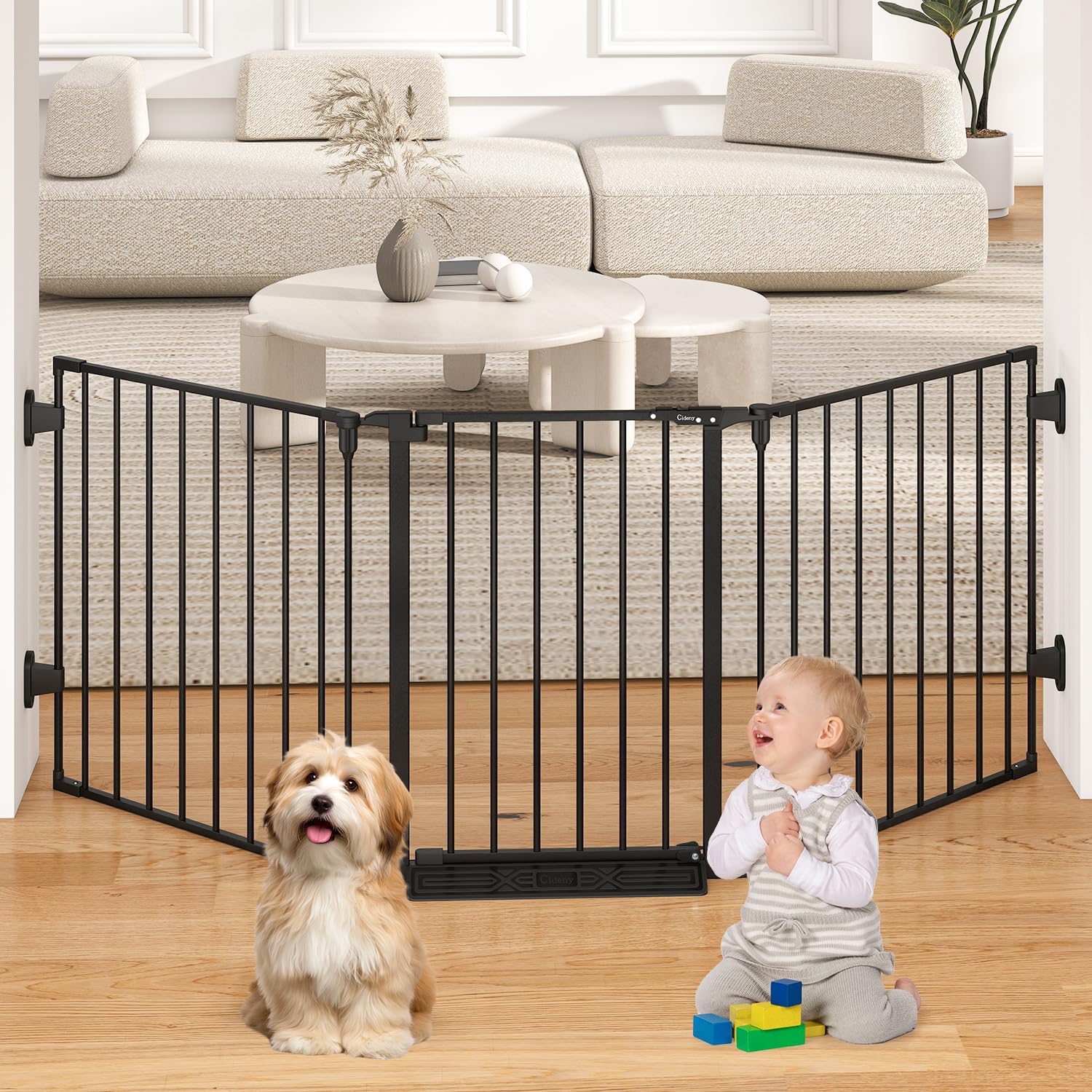 Baby Products Essentials - Extra Wide Baby Gate 29.4-78