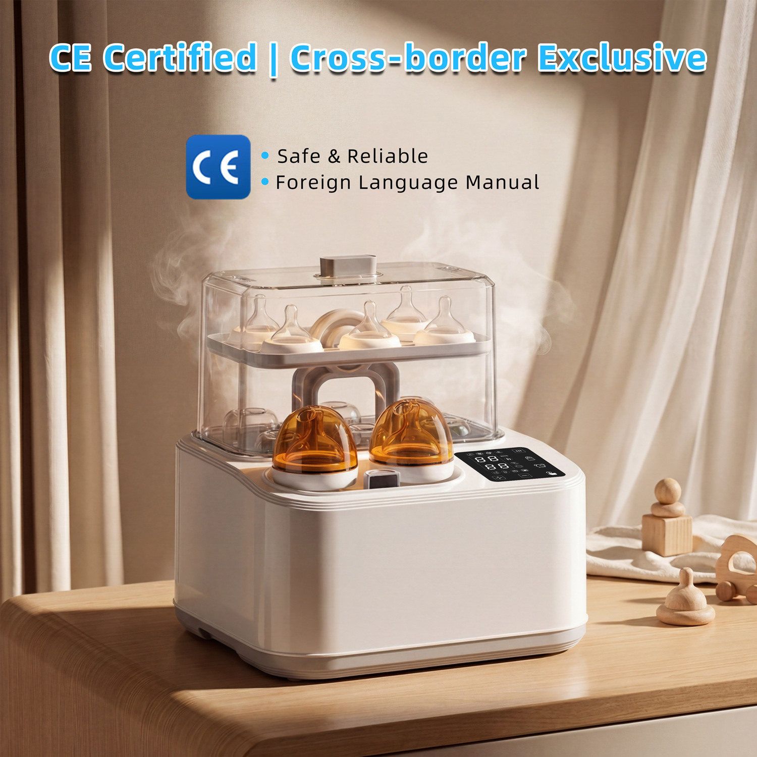 Baby Bottle Sterilizer - Baby Bottle Sterilizer 8 in1 Smart