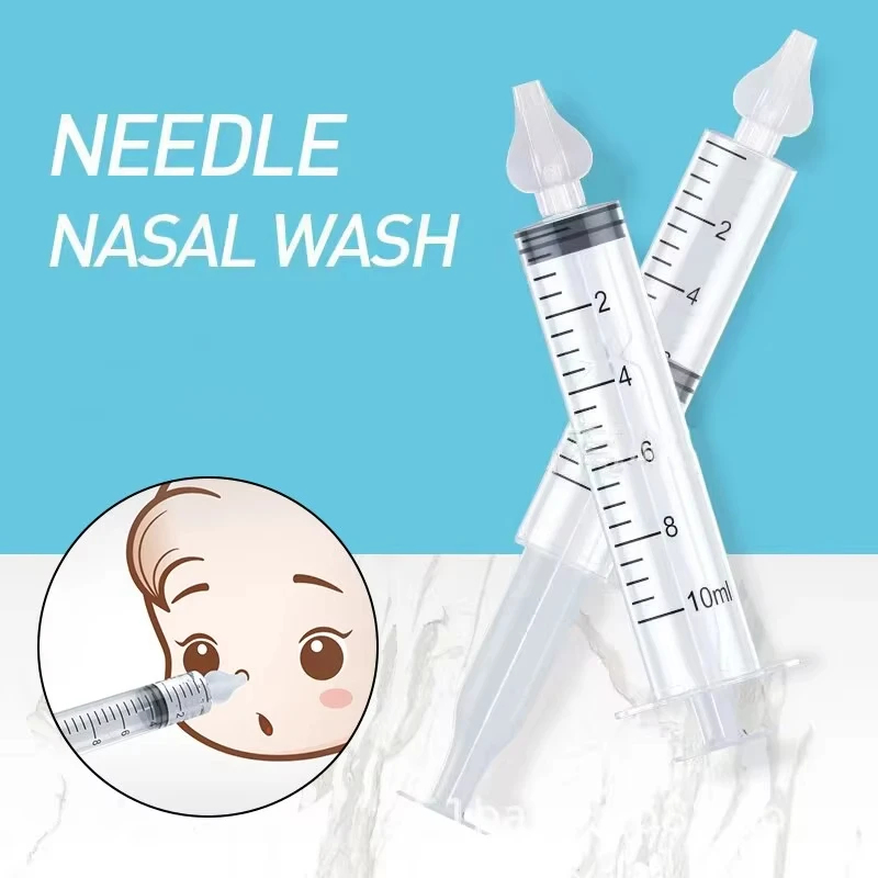 Baby Products Essentials - 1-6Pcs Baby Nose Cleaner Nasal Washer