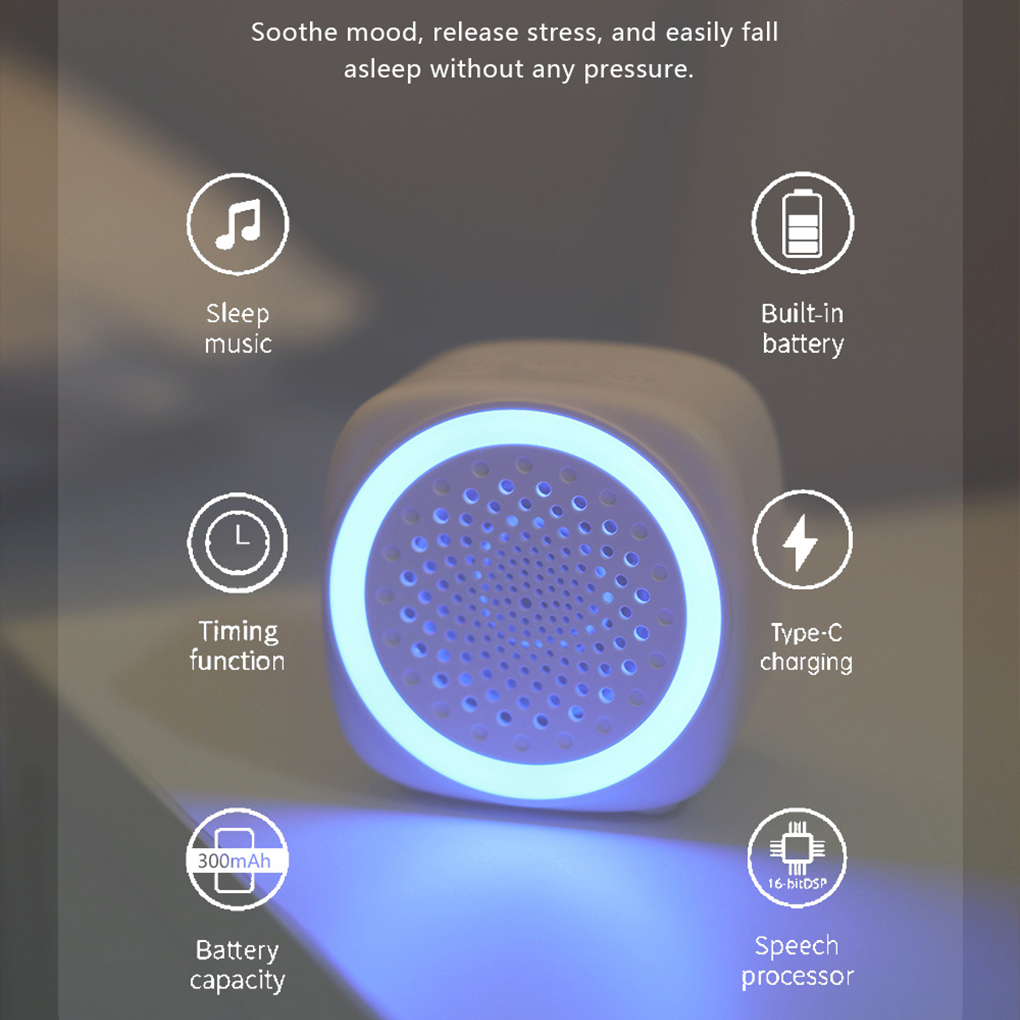 White Noise Machine Baby - Mini White Noise Sound Machine Sleep