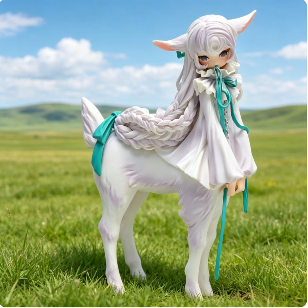 Baby Products Good For Adults - 21cm Goat Baby Anime Girl Figure