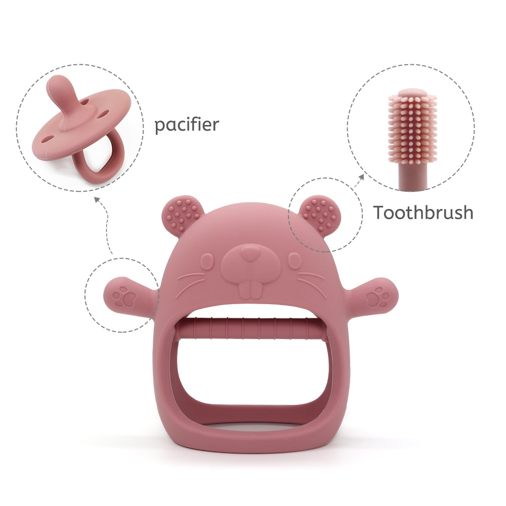 1pc Teether Toys For Baby Brac - Teething Mitten Baby incelemesi ve fiyatı