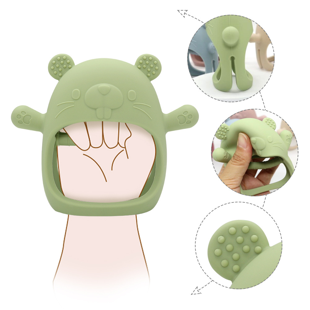 1pc Teether Toys For Baby Brac - Teething Mitten Baby incelemesi ve fiyatı