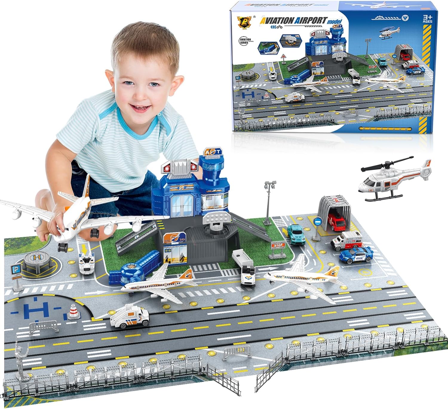 Children's Airport Scene Toy S - Play Mat incelemesi ve fiyatı