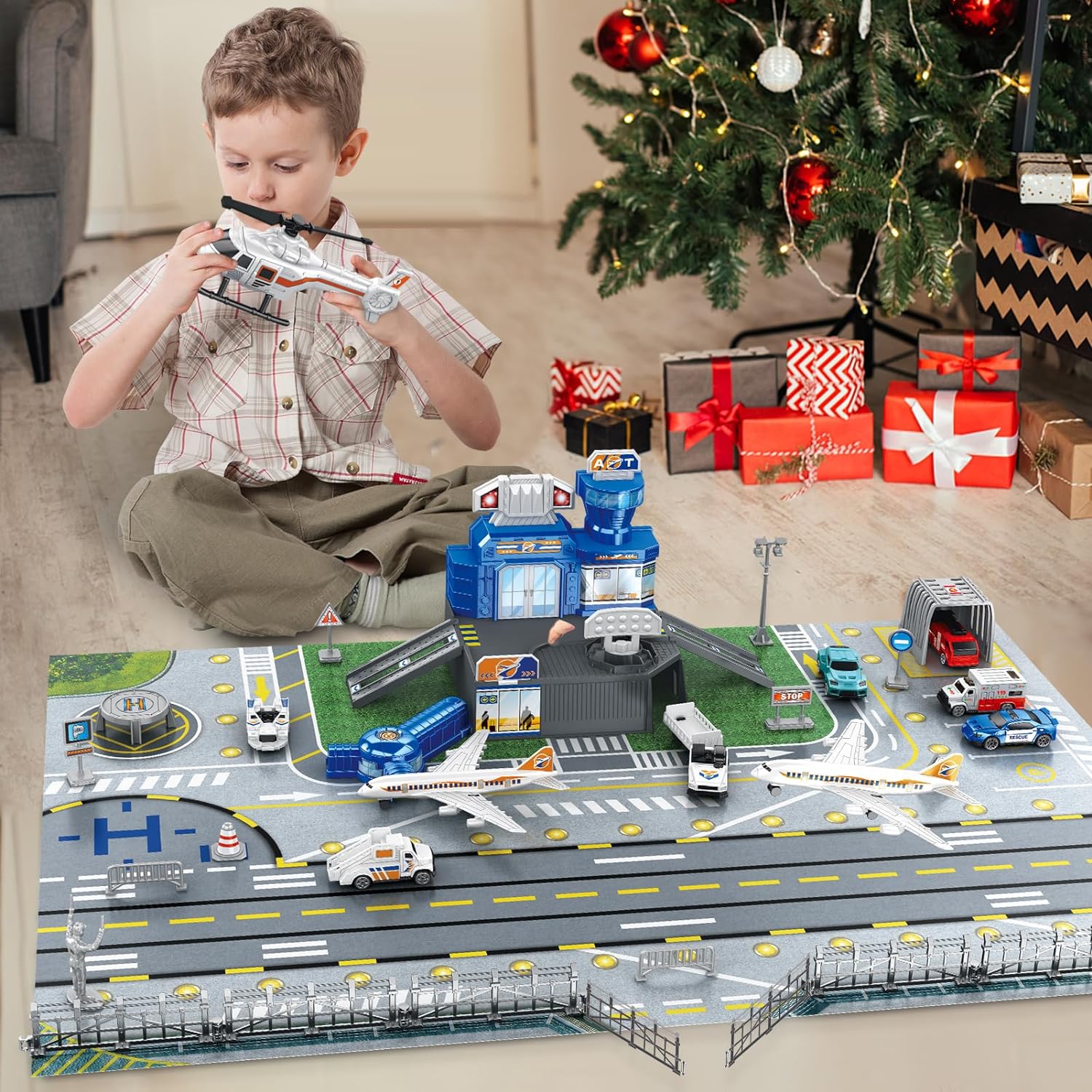 Children's Airport Scene Toy S - Play Mat incelemesi ve fiyatı
