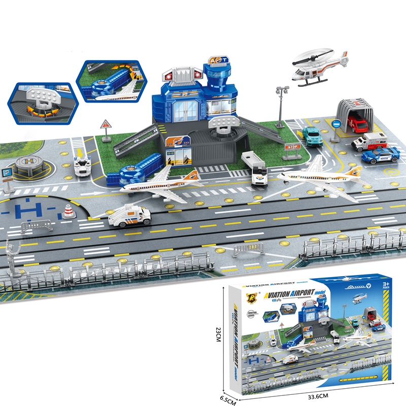 Children's Airport Scene Toy S - Play Mat incelemesi ve fiyatı