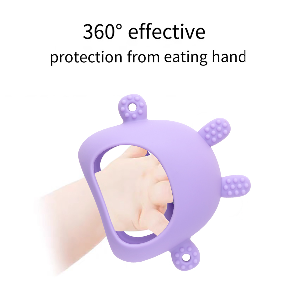 1PC Silicone Teether Toy BPA F - Teething Mitten Baby incelemesi ve fiyatı