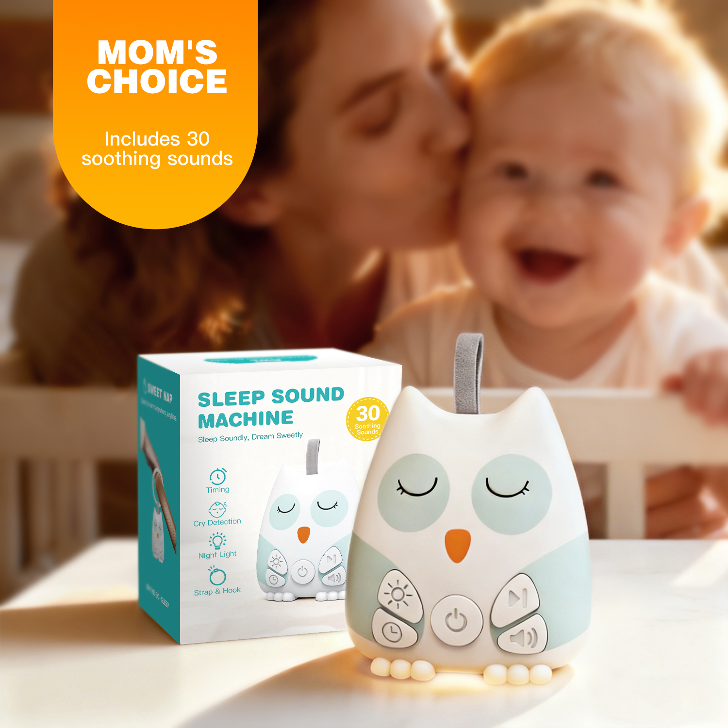Portable White Noise Sound Mac - White Noise Machine Baby incelemesi ve fiyatı