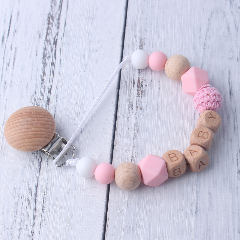 Baby Pacifier Clip with Wooden - Baby Teethers incelemesi ve fiyatı