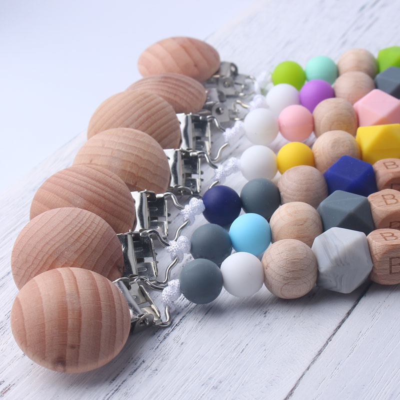 Baby Pacifier Clip with Wooden - Baby Teethers incelemesi ve fiyatı