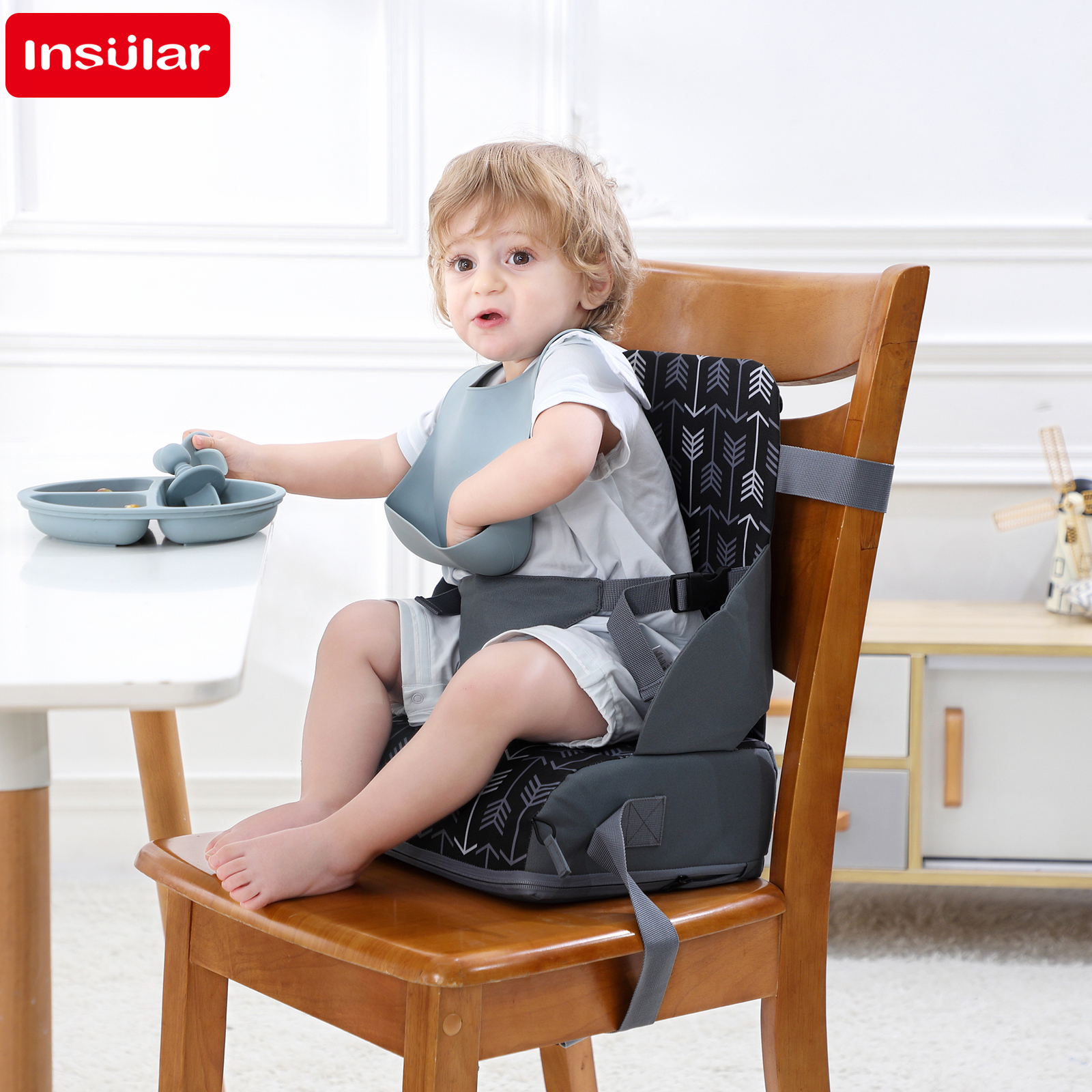 INSULAR Portable Foldable Anti - Baby High Chair Booster incelemesi ve fiyatı