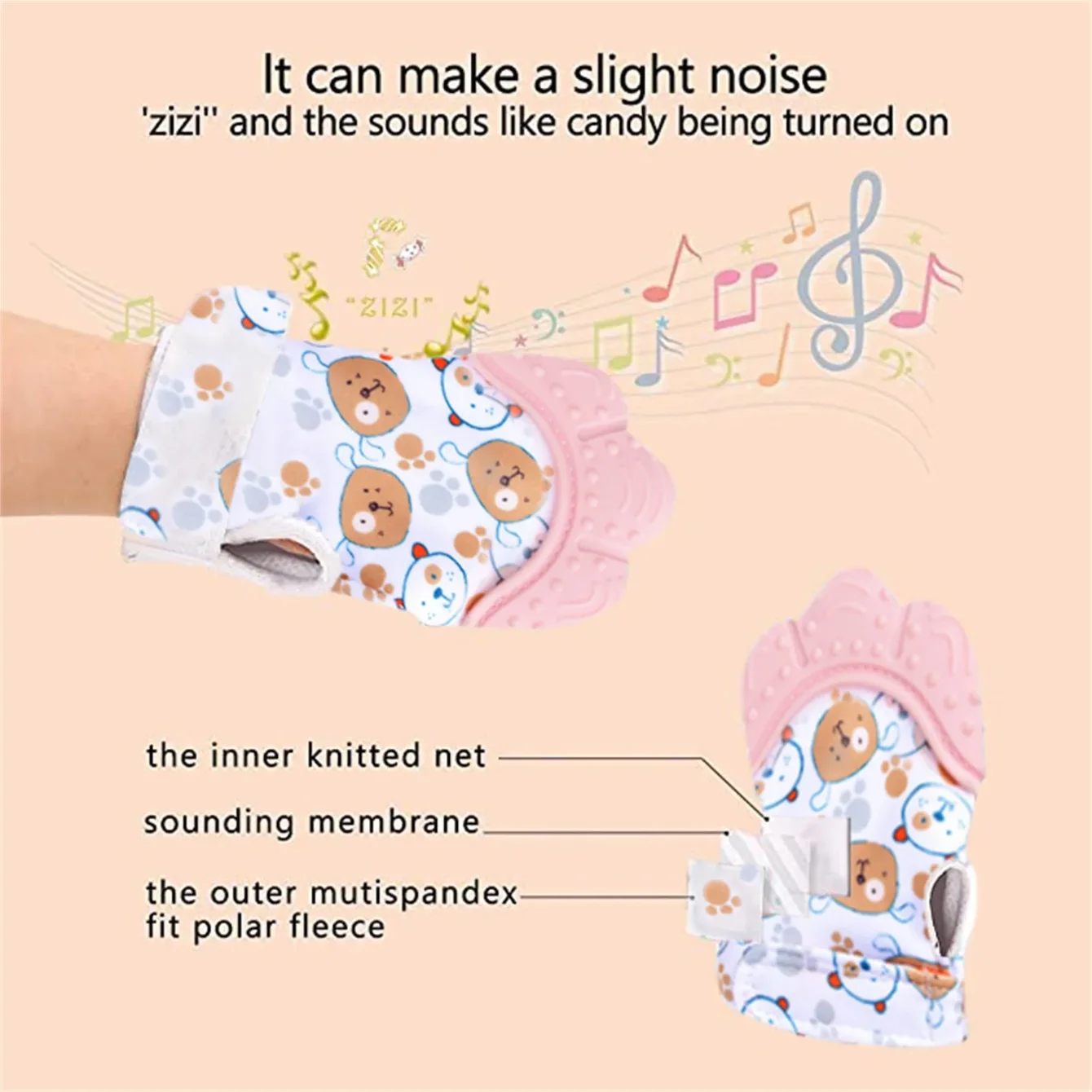 Newborn Teething Silicone Mitt - Teething Mitten Baby incelemesi ve fiyatı