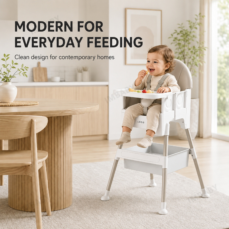 IMBABY Baby High Chair with St - Baby High Chair Booster incelemesi ve fiyatı