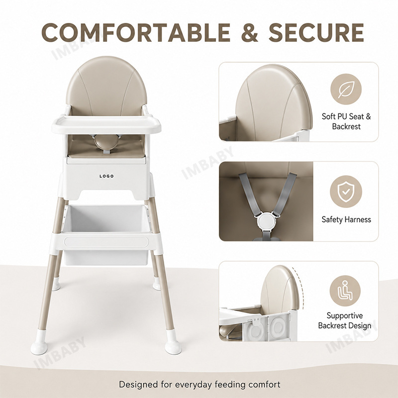 IMBABY Baby High Chair with St - Baby High Chair Booster incelemesi ve fiyatı