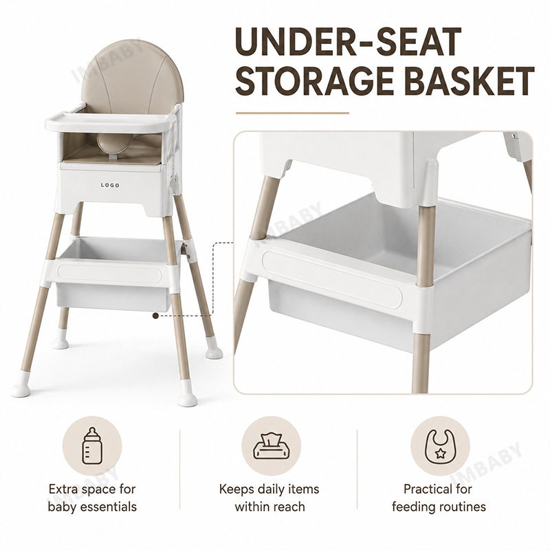 IMBABY Baby High Chair with St - Baby High Chair Booster incelemesi ve fiyatı