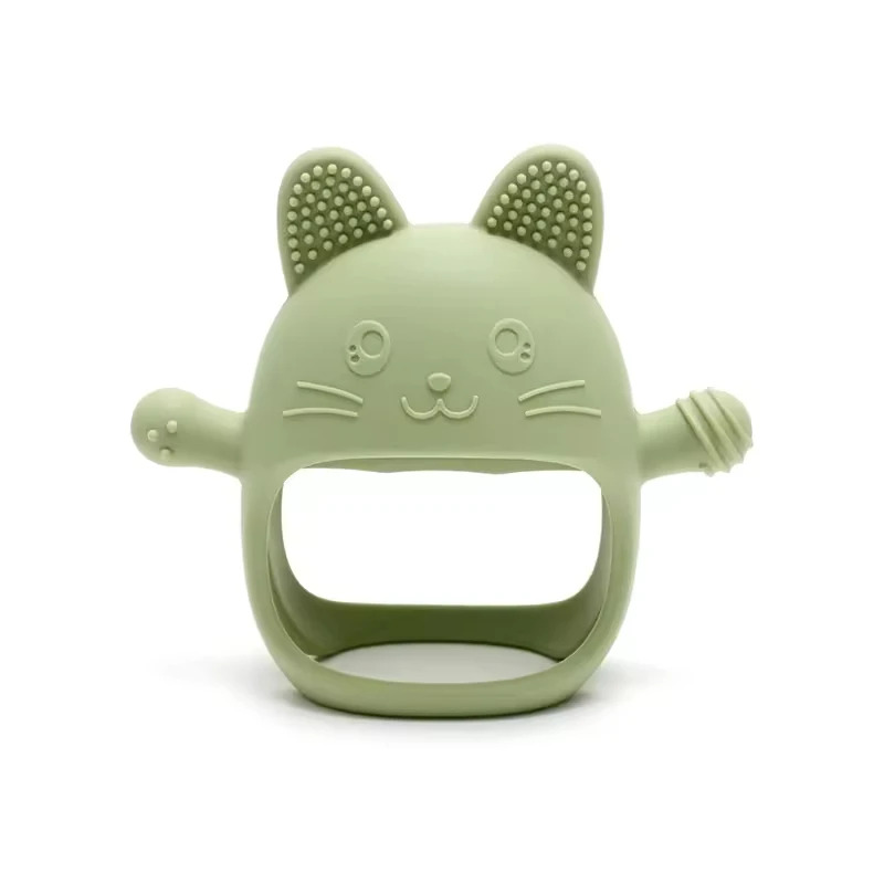1PC Baby Silicone Teethers Glo - Teething Mitten Baby incelemesi ve fiyatı