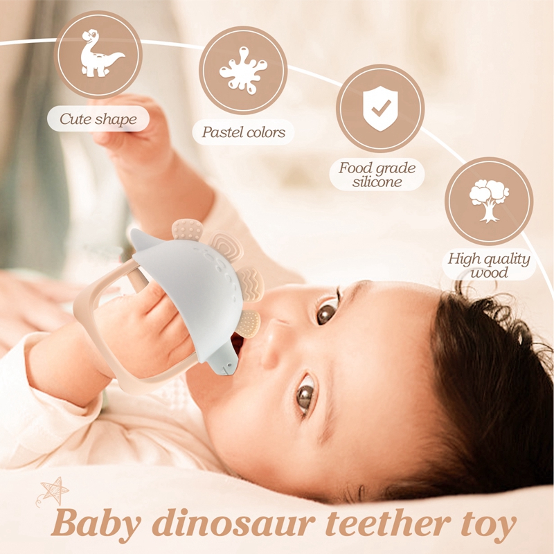 Baby Silicone Teether Dinosaur - Teething Mitten Baby incelemesi ve fiyatı
