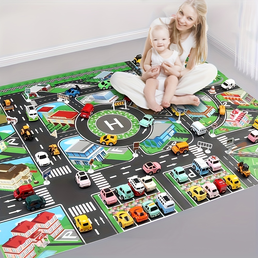 1pc, City Traffic Play Mat, La - Play Mat incelemesi ve fiyatı