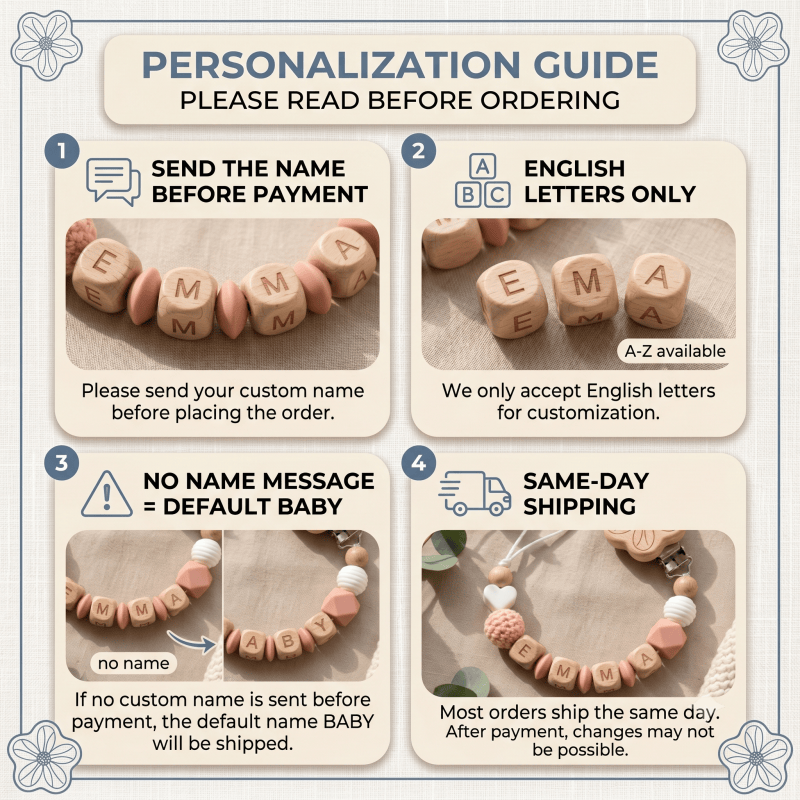 2026 Personalized Baby Pacifie - Baby Teethers incelemesi ve fiyatı