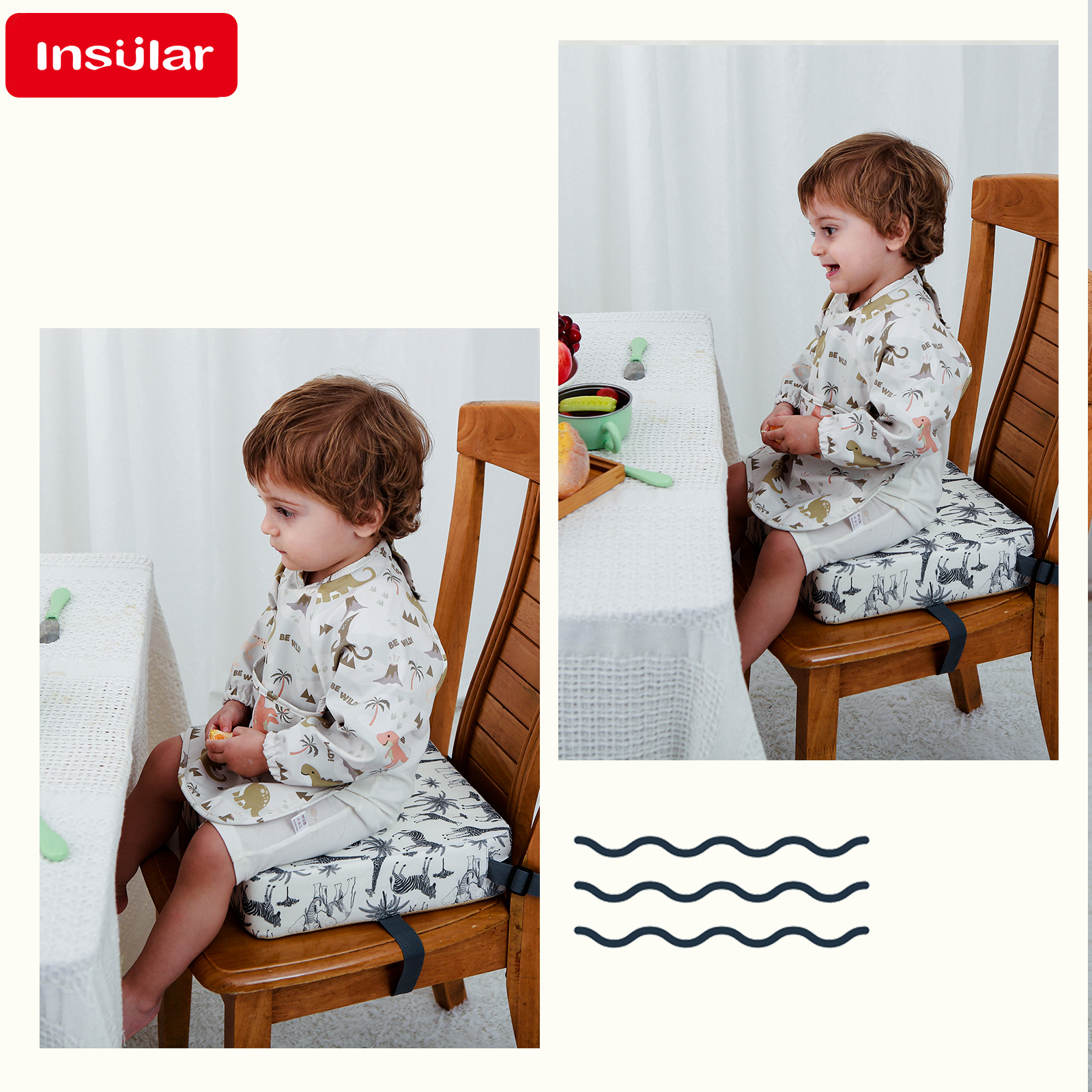 INSULAR Kids Booster Seat Cush - Baby High Chair Booster incelemesi ve fiyatı