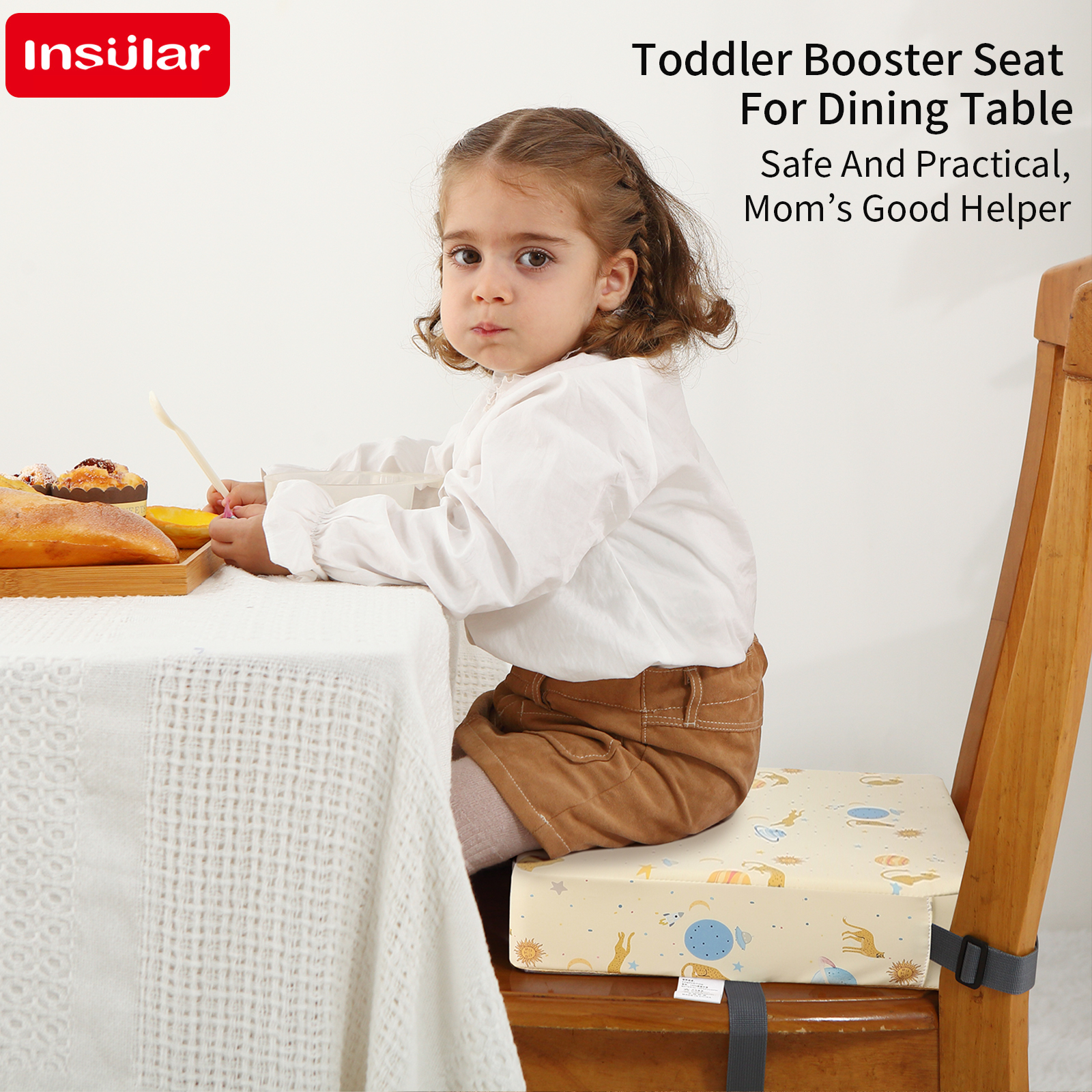 INSULAR Waterproof Non-Slip Hi - Baby High Chair Booster incelemesi ve fiyatı