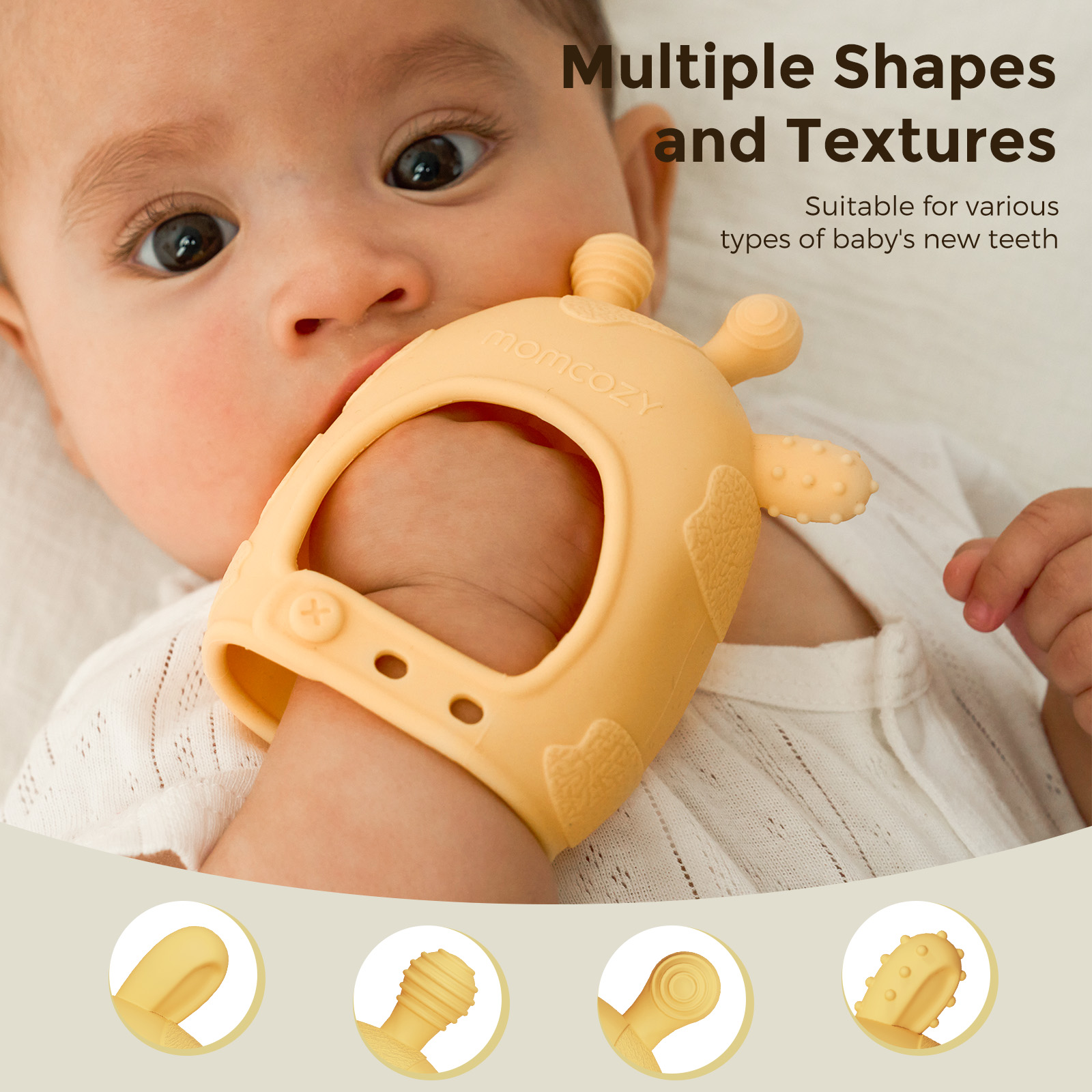 Momcozy Baby Teether Toys, Bab - Baby Products Essentials incelemesi ve fiyatı