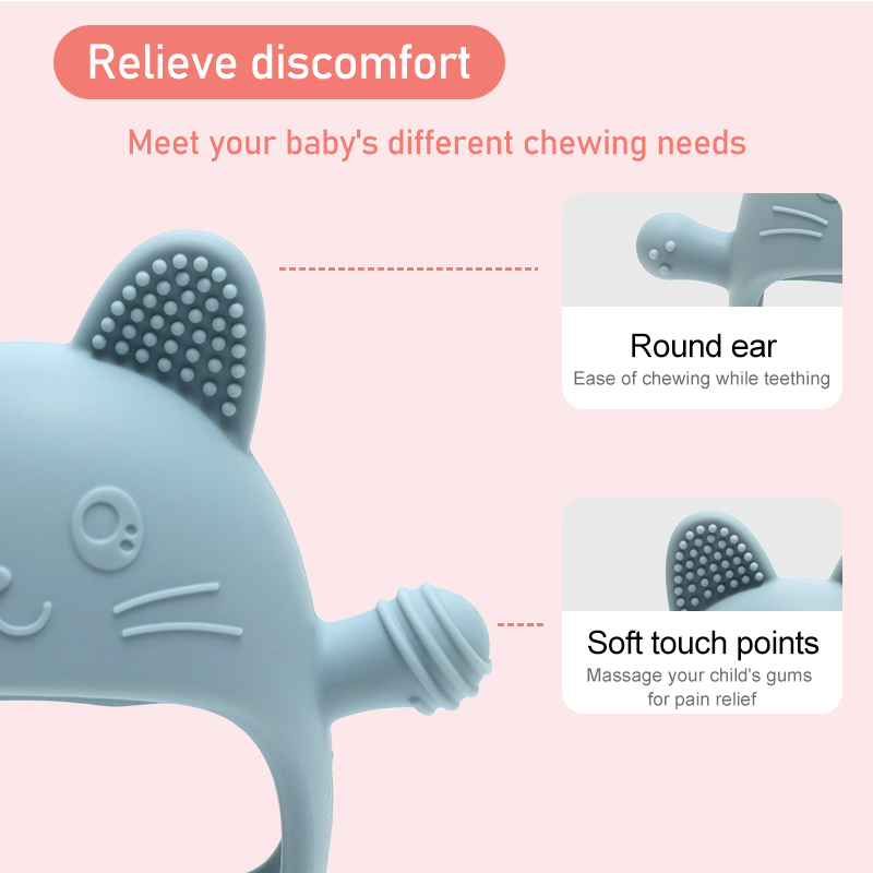 Food Grade Baby Silicone Glove - Teething Mitten Baby incelemesi ve fiyatı