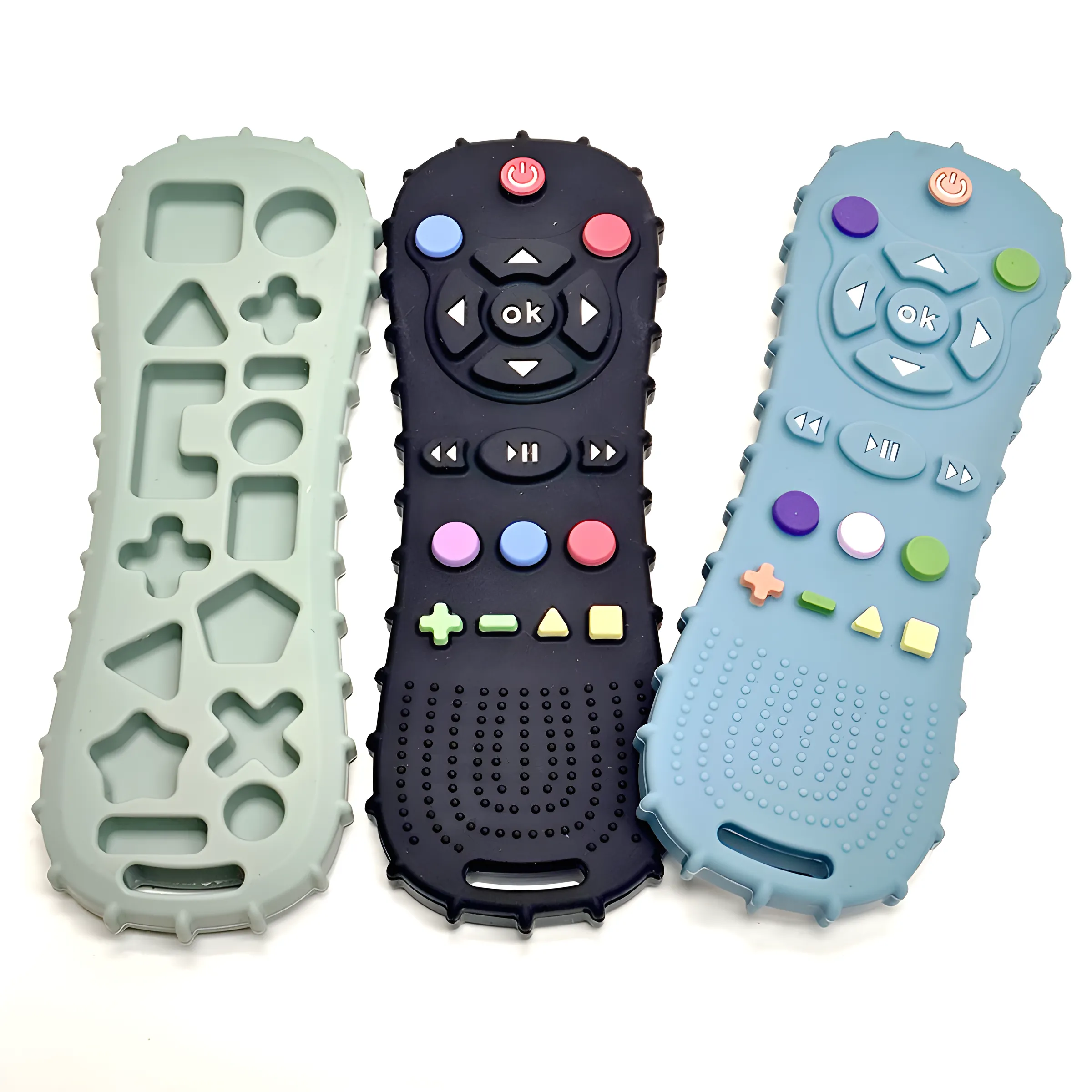 1/3PCS Baby Remote Control Tee - Teething Mitten Baby incelemesi ve fiyatı
